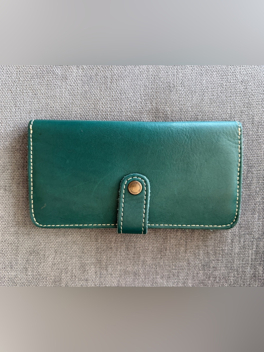 PLG Portland Leather Peacock Bifold Wallet